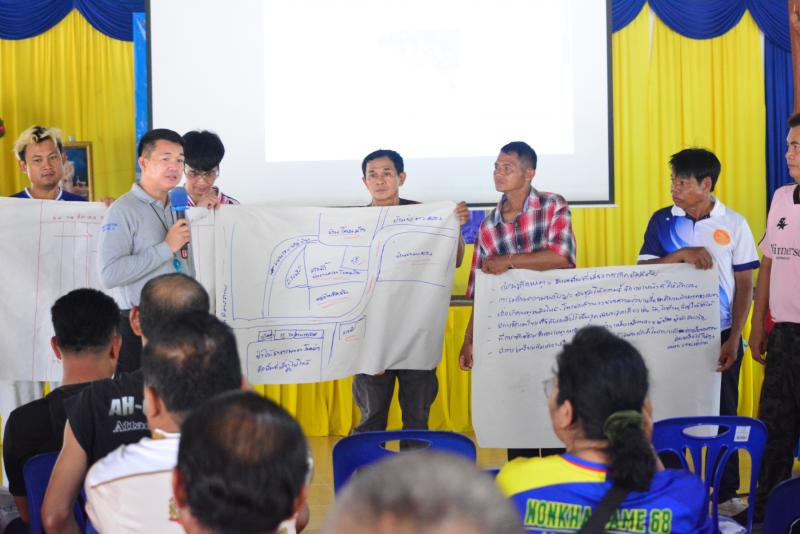 โครงการอบรมอาสาสมัครป้องกันภัยฝ่ายพลเรือน (หลักสูตรจัดตั้ง) วันที่สองของการอบรม
