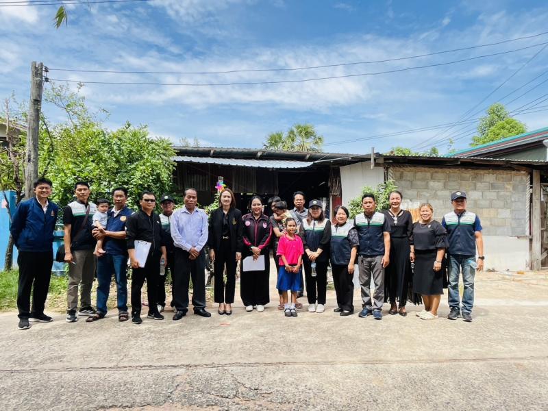 ลงพื้นที่ตรวจเยี่ยมบ้าน ตามโครงการ ปรับสภาพแวดล้อมที่อยู่อาศัยสำหรับผู้สูงวัย ประจำปีงบประมาณ พ.ศ. 2569